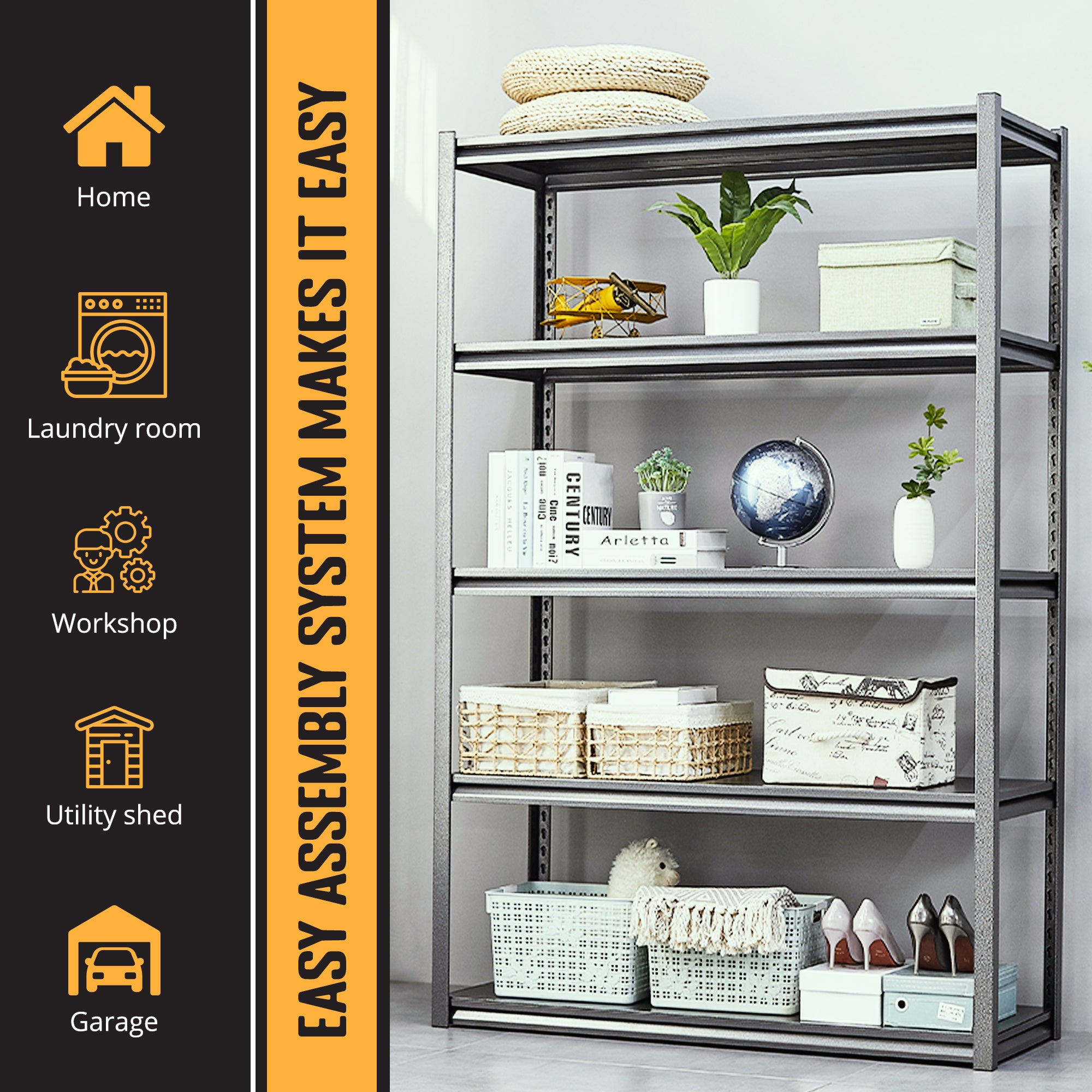 Steel Shelves: The Ultimate Storage Solution